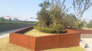 青龙耐候钢挡土墙